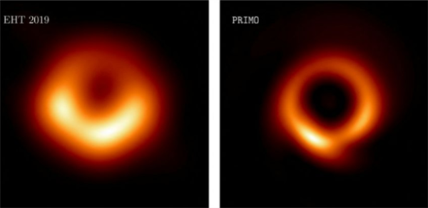 美国用AI为首张黑洞照片“美颜”：分辨率更高